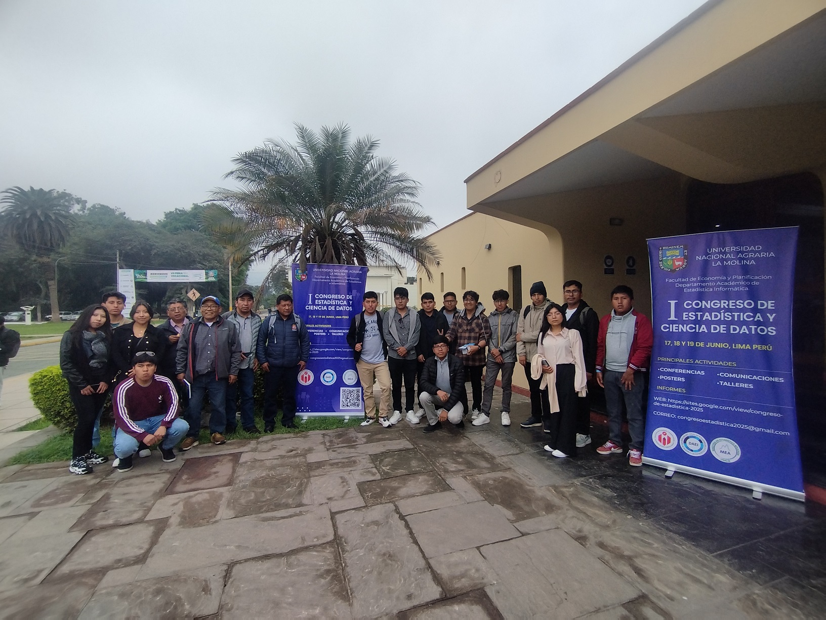FINESI presentes en el I Congreso de Estadística y Ciencia de Datos - UNALM